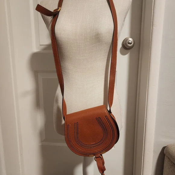 Chloe Small Marcie Saddle Bag - Picture 2 of 12